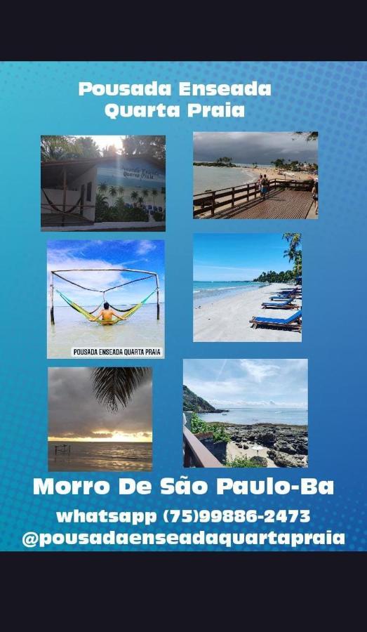 Pousada Enseada Quarta Praia Morro de São Paulo Esterno foto